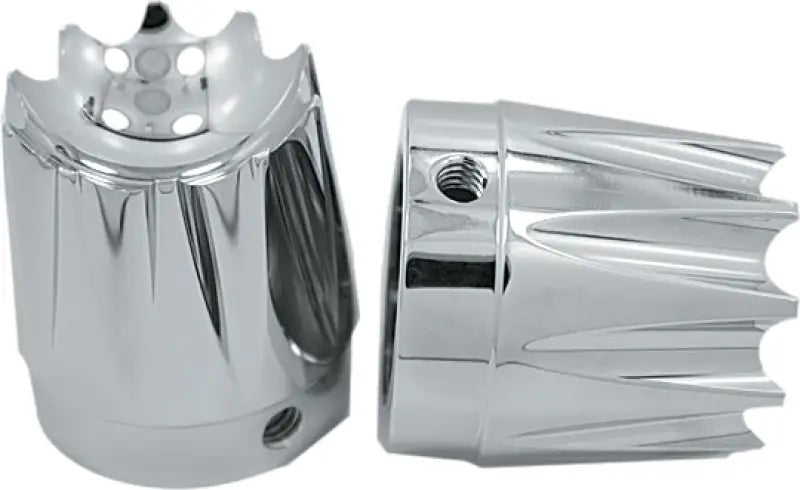 AXL-EX-CH Axle Nut Cover Excalibur Chrome 1" 