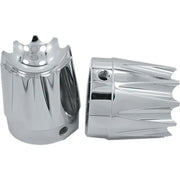 AXL-EX-CH Axle Nut Cover Excalibur Chrome 1" 