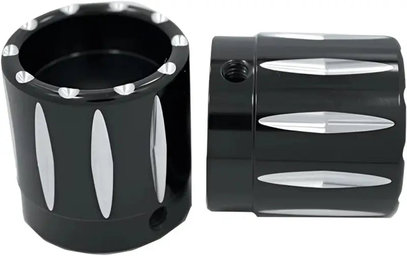 AXL-RIV-ANO Axle Nut Cover Rival Black 1" 