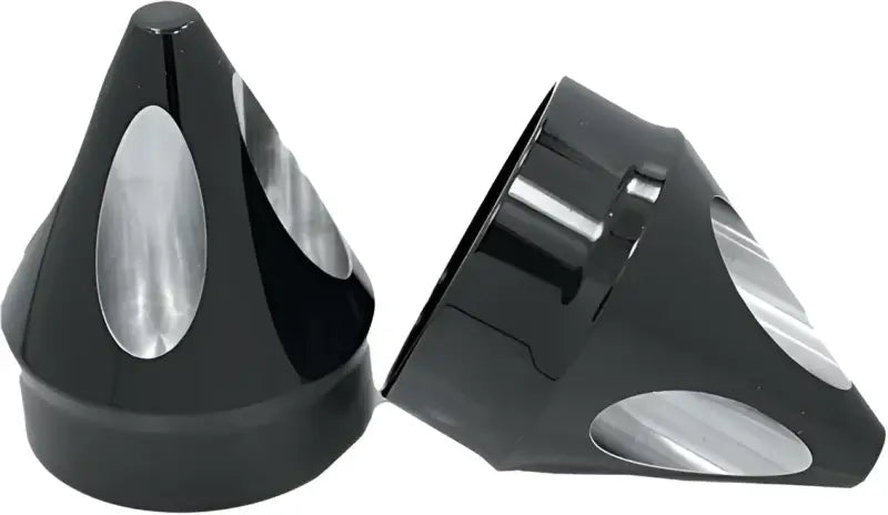 AXL-SPK-ANO Axle Nut Cover Spike Black 1" 