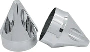 AXL-SPK-CH-78 Axle Nut Cover Spike Chrome 7/8" 