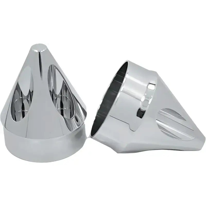 AXL-SPK-CH Axle Nut Cover Spike Chrome 1" 