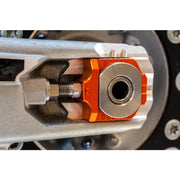 WORKS Axle Blocks Elite Ktm/Hus for Powersports