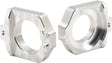 WORKS Axle Blocks Elite Ktm/Hus Silver for Powersports