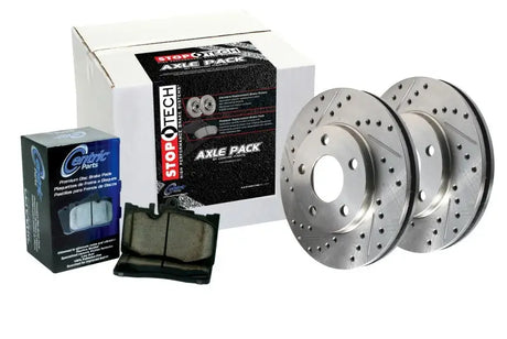 Car brake components from Axle Pack for low dust and improved braking performance