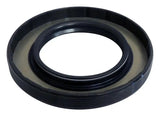 Black rubber axle tube seal for 195mm axle replacement, steel and rubber fit