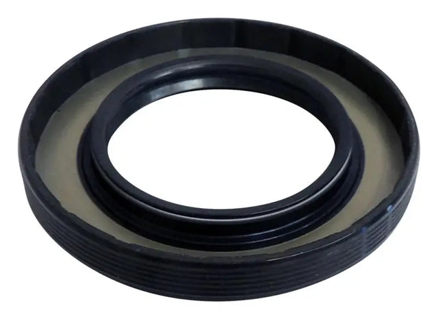 Black rubber axle tube seal for 195mm axle replacement, steel and rubber fit