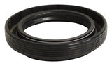 Black rubber axle tube seal OE replacement for 199mm axles, steel and rubber build