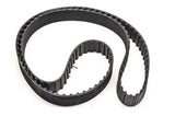 Black rubber timing belt with teeth for Melling Timing Belt B-071, perfect for timing needs