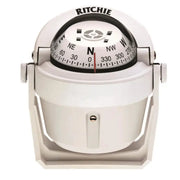 B-51W Ritchie Navi Compass Brkt Mnt 2.75’ Dial Wht.