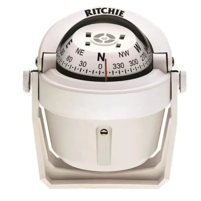 B-51W Ritchie Navi Compass Brkt Mnt 2.75’ Dial Wht.