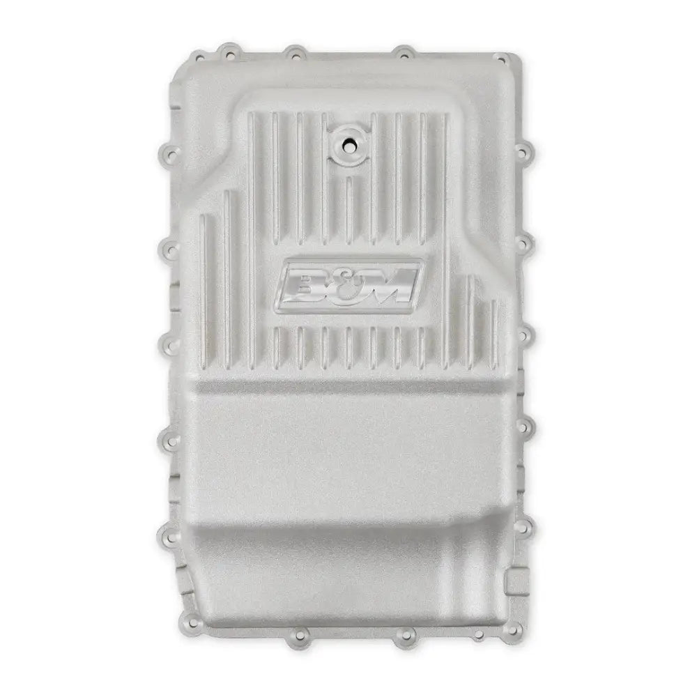 B&M CO Features A Temperature Sensor Port Auto Trans Oil Pan 70400 - Cast 17-20 Ford 10R80