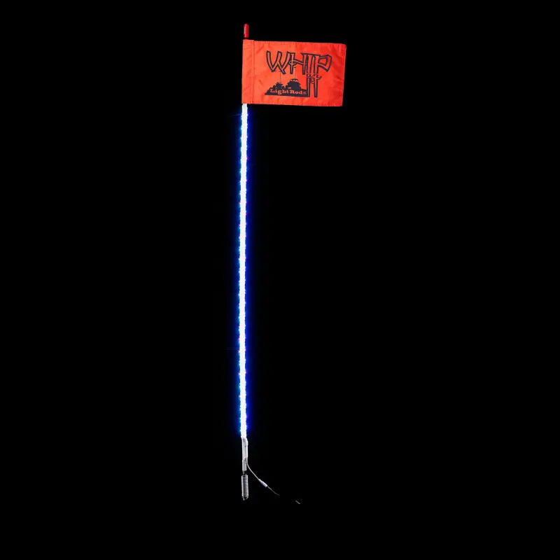 B.T Led Whip 5' Wht - WHIP IT
