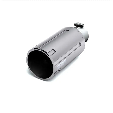 B00355 Maxway barrel cut 5’’ exhaust tip with brushed finish and Cerakote branding