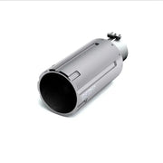 B00405 Maxway barrel cut 5 inch exhaust tip with brushed Cerakote finish