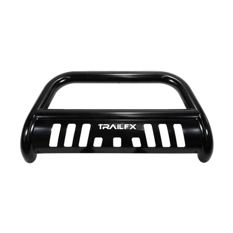 Black steel bull bar B0040B Trailfx for Chevy 2500/3500 trucks in 2020