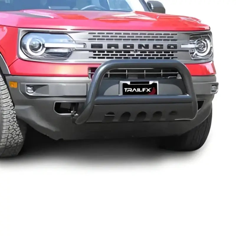 Black bull bar for Ford Bronco Spt B0042T Trailfx 3 Bull Bar front protection