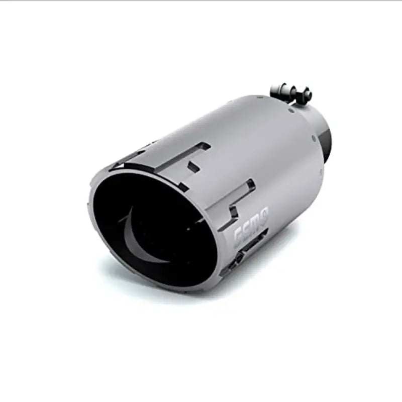 B02275 Maxway Hammer Cut 5’’ exhaust tip with silver stainless steel finish