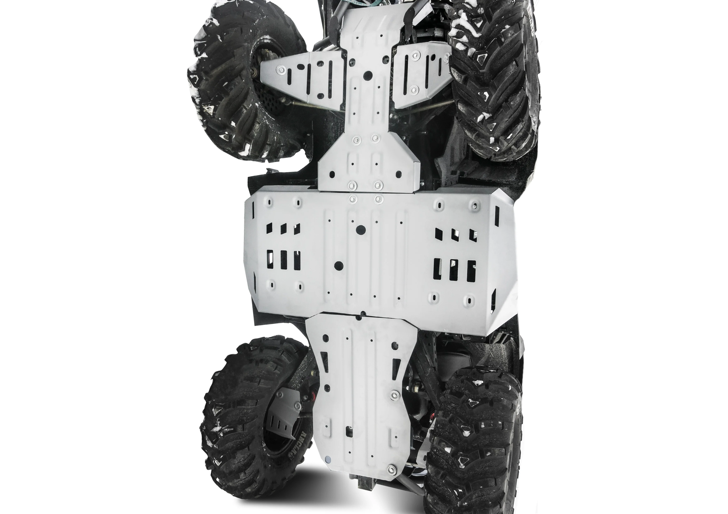 Rival Powersports USA Alloy Skid Plates Guards/Braces 2444.8134.1 - Central Plate Cfm