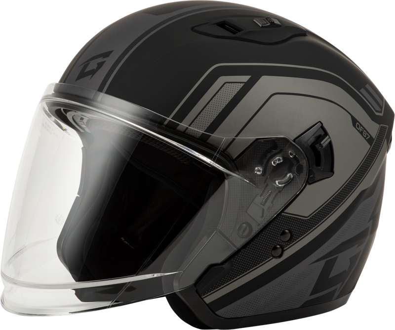 O1287508 Gmax Of-87 Duke Helmet Matte Black/Grey 2X