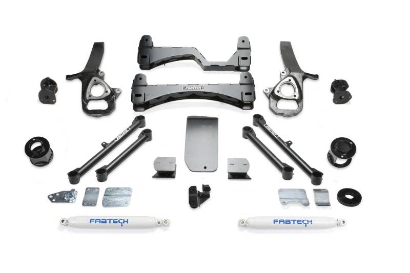 Fabtech 19-20 Ram 1500 4WD 6in Basic System w/Perf. Shocks