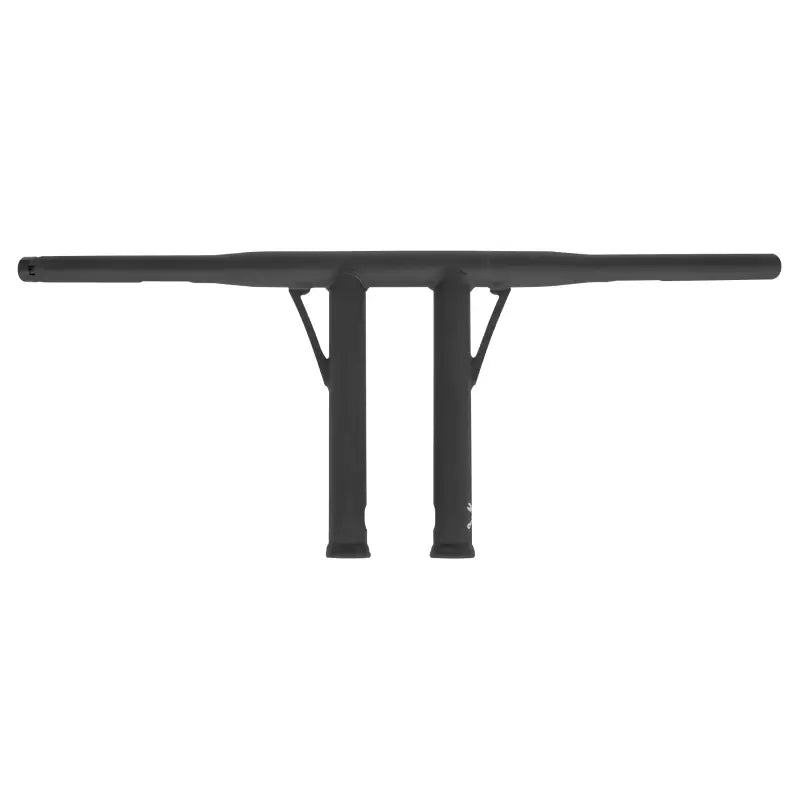 Dark gray metal shelf bracket for B12-5504TB Folsom Bar in Matte Black