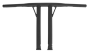 B12-5506TB Burly Brand Folsom 14 Inch Bar Matte Black - RV and Auto Parts