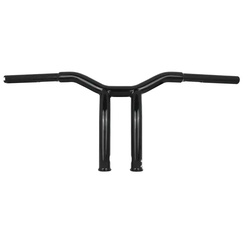 Black motorcycle handlebars for B12-6051B Dominator Raked Bar 10 inch Raked Bar