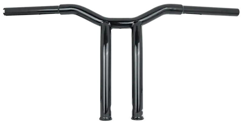 B12-6052B Burly Brand Dominator Raked Bar 12 Inch 1.25 Inch Gloss Black - RV and Auto Parts