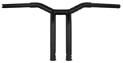 B12-6052SB Burly Brand Dominator Raked Bar 12 Inch 1.25 Inch Matte Black - RV and Auto Parts