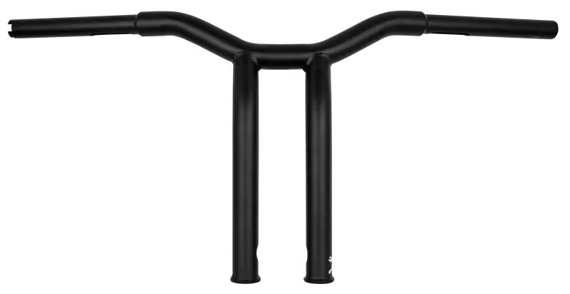B12-6052SB Burly Brand Dominator Raked Bar 12 Inch 1.25 Inch Matte Black - RV and Auto Parts