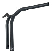 B12-6053SB Dominator Raked Bar 14’’ 1.25’’ Matte Black - Bars
