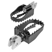 BURLY BRAND B13-1005B Mx Style Foot Pegs Tri Black