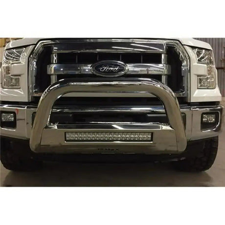 Chrome bull bar with LED light for B1604SKIT Trailfx 3.5 Bull Bar W Led Light