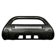 B1613T Trailfx 3.5’ Oval Bull Bar W. Light Op Blk