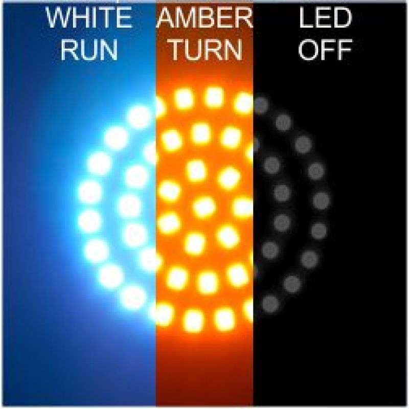Letric Lighting LLC-BJSWA Letric Lighting Cvo Std Switchbacks Wht/Amb