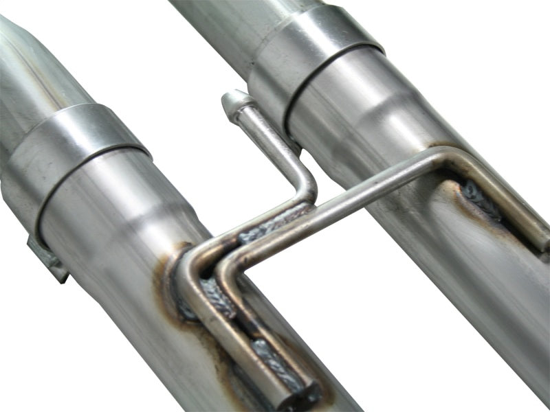 aFe 49-46102-B aFe MACHForce XP Exhaust Cat-Back 2.5/3in SS-409 w/ Black Tip 04-12 Nissan Titan V8 5.6L