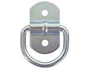 Metal D-ring tie-down anchor B23PKGD Buyers Prod with clip Zinc Spcl