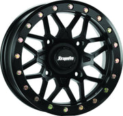DragonFire Racing 523201 DragonFire Racing Typhon Wheel 15X10 4/137 5+5 +0 Machined Black - 523201