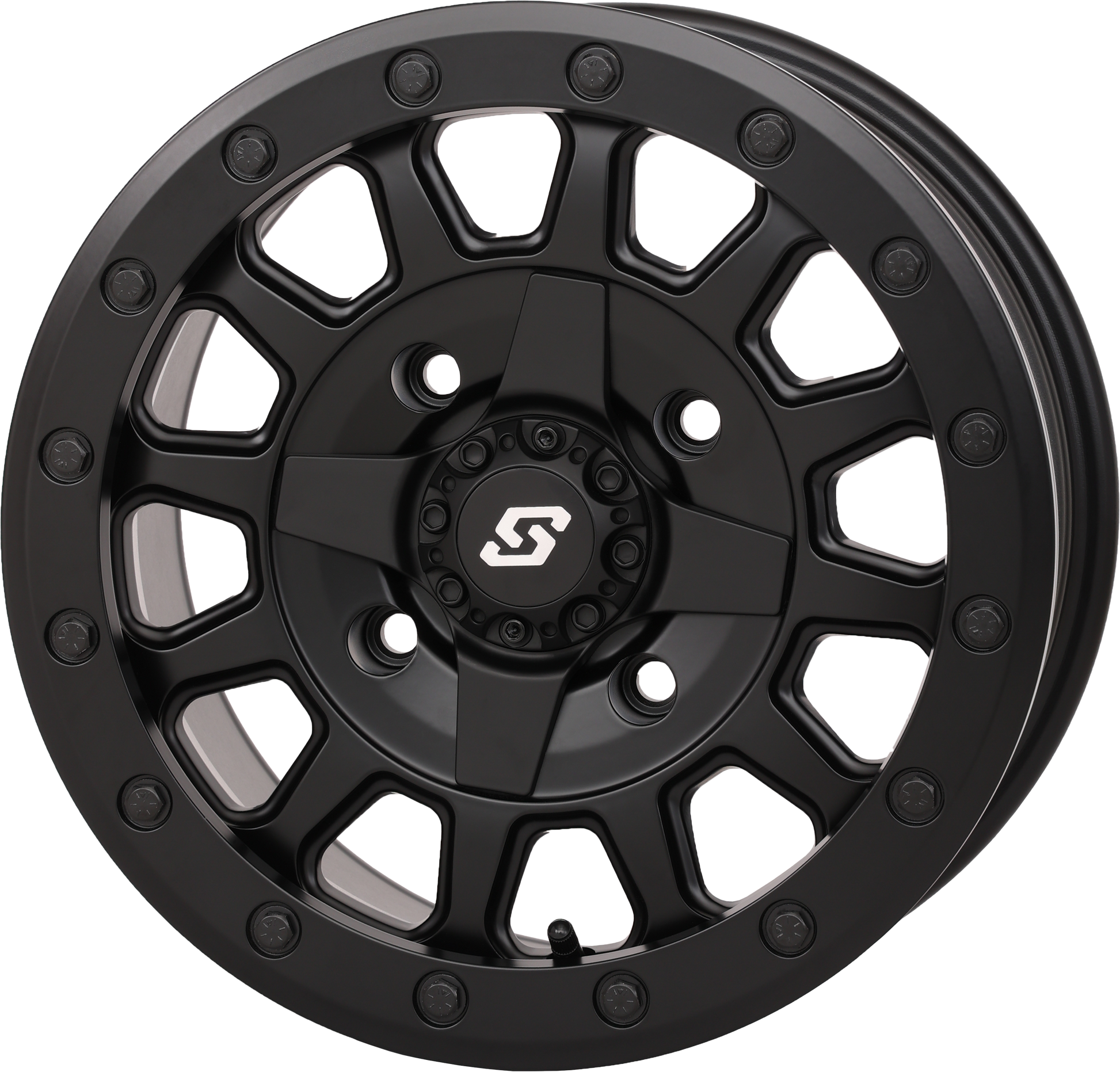 Adapt Dd Wheel 14x7 5+2 4/137 & 4/156 Matte Black