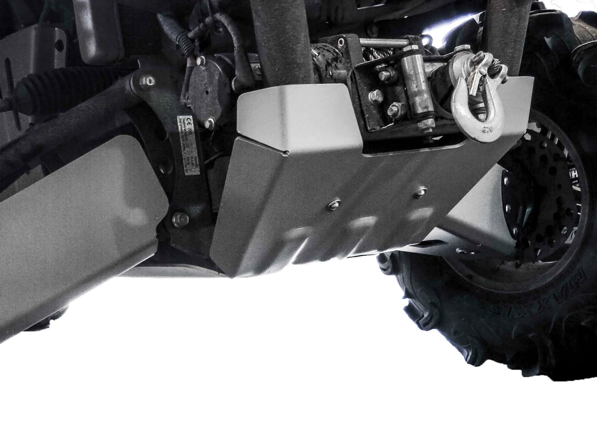 Rival Powersports USA Central Skid Plate Guards/Braces 2444.7181.1 - Alloy