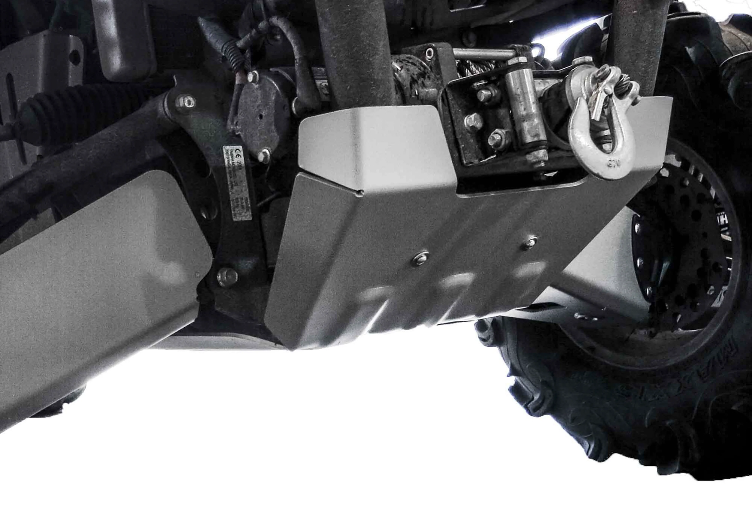 Rival Powersports USA Central Skid Plate Guards/Braces 2444.7181.1 - Alloy