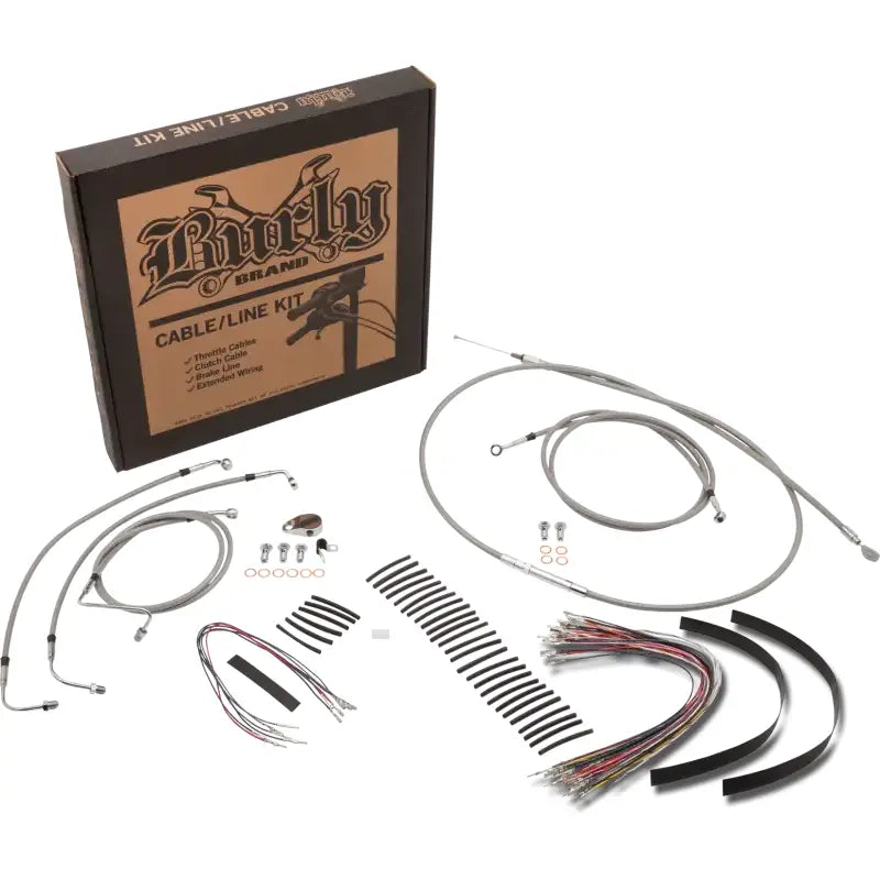 B30-1053 Burly Cntrl Kit 16’’ Ape StainleSS - Control Kits