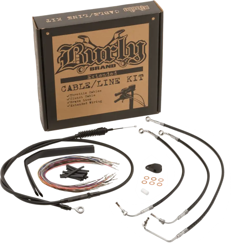 B30-1064 Burly Brand Burly Cntrl Kit 16 Inch Ape Stainless Non-Abs - RV and Auto Parts