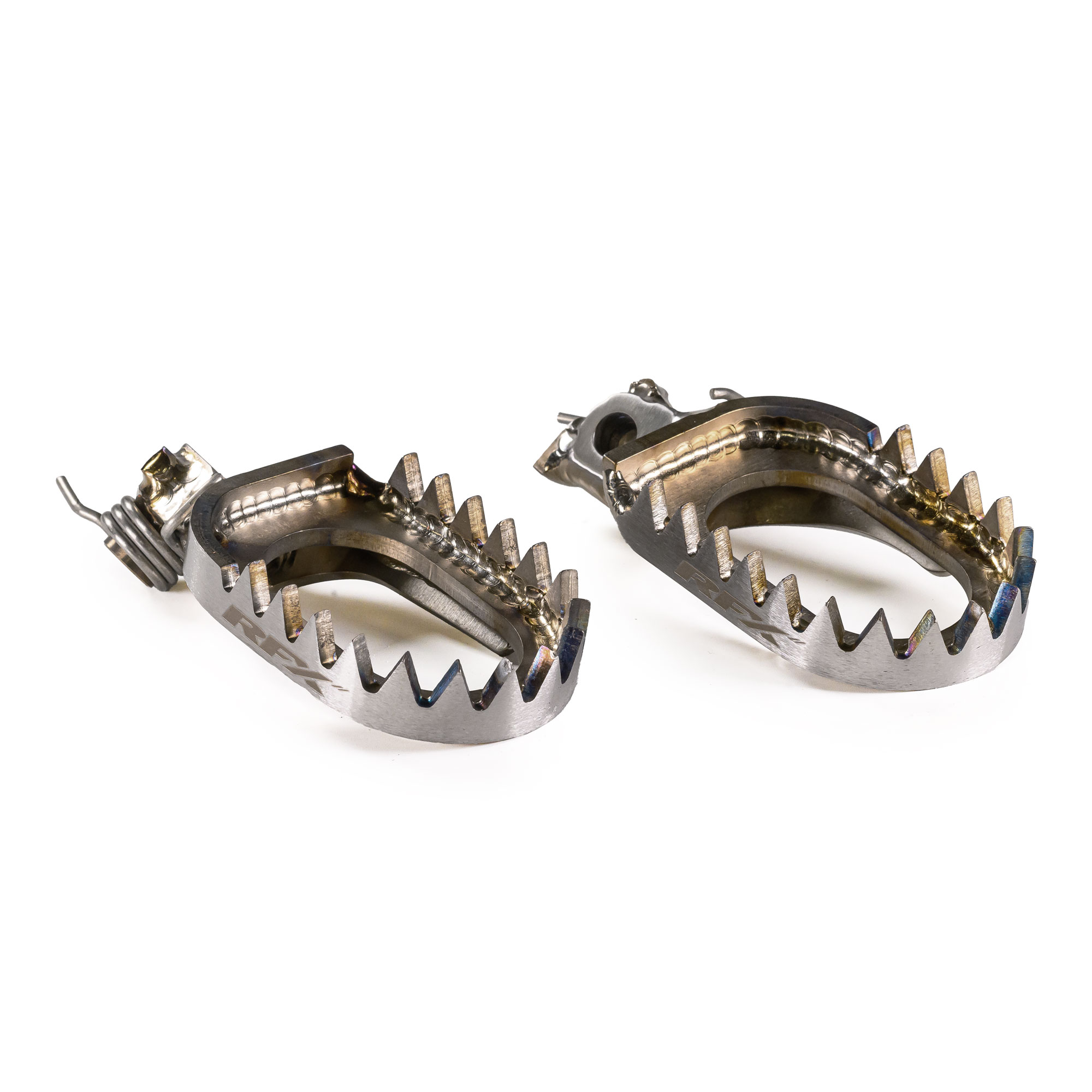 RFX PRO Series Factory Titanium Footpegs Foot Controls FXFR 40100 Gpti