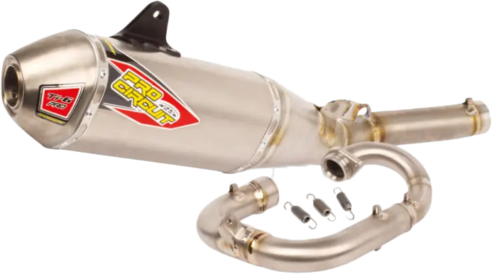 PRO Circuit TI-6 BC Systems Exhaust 0332625BC - Titanium TI-6 System END-CAP