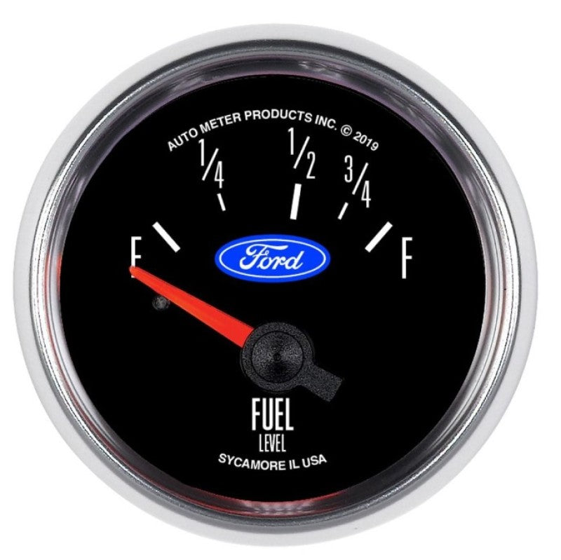 AutoMeter 880820 Autometer Ford 2-1/16in. Electric Fuel Level Gauge - 880820