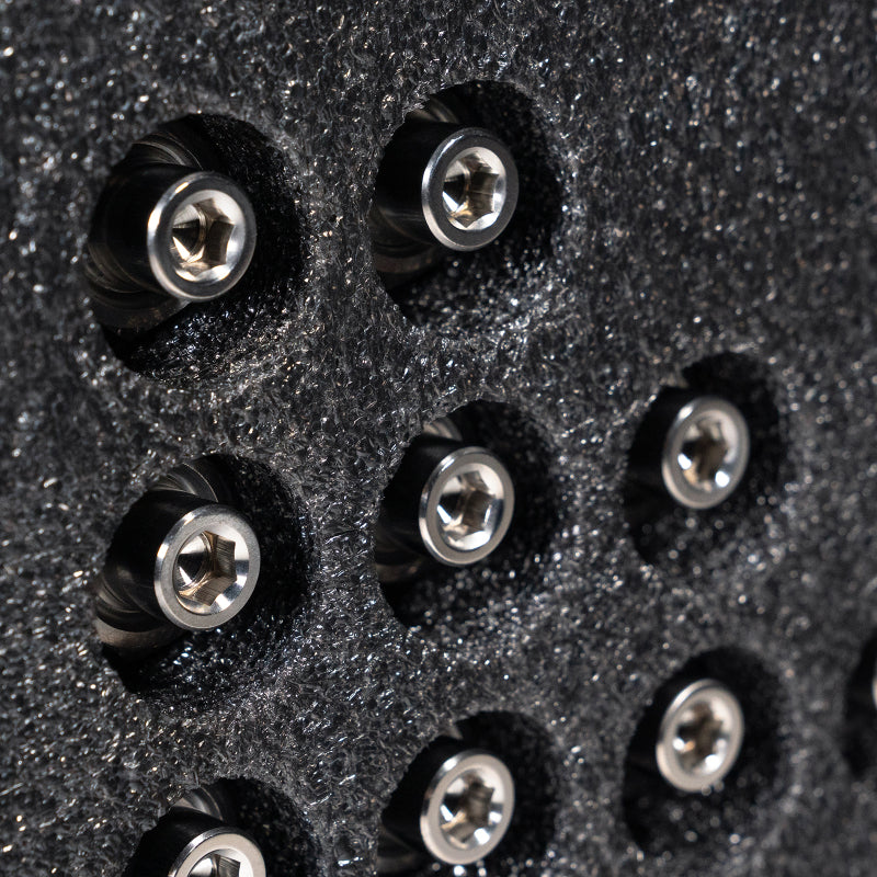 Wheel Mate Titanium Wheel Stud Conversion (Raw Ti) - M14x1.25 to M14x1.5 - 74mm - 60deg Lug Nut - TIM14C6074R