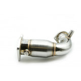 Turbo XS 22-24 Subaru WRX 304SS Front Pipe w/High Flow Catalytic Converter (Front Section) - Turbo XS