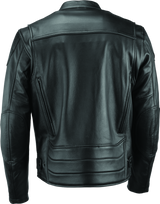 River Road Race Leather Jacket Black - Small - 094356